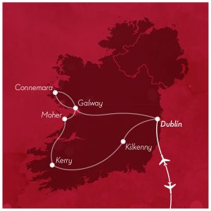 Mapa Irlanda