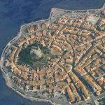 Narbonne, Francia vista aérea