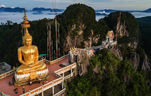 Thailandia, Krabi templo del buda cueva del Tigre
