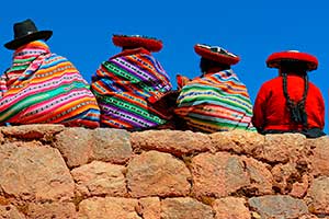 Cholitas peruanas