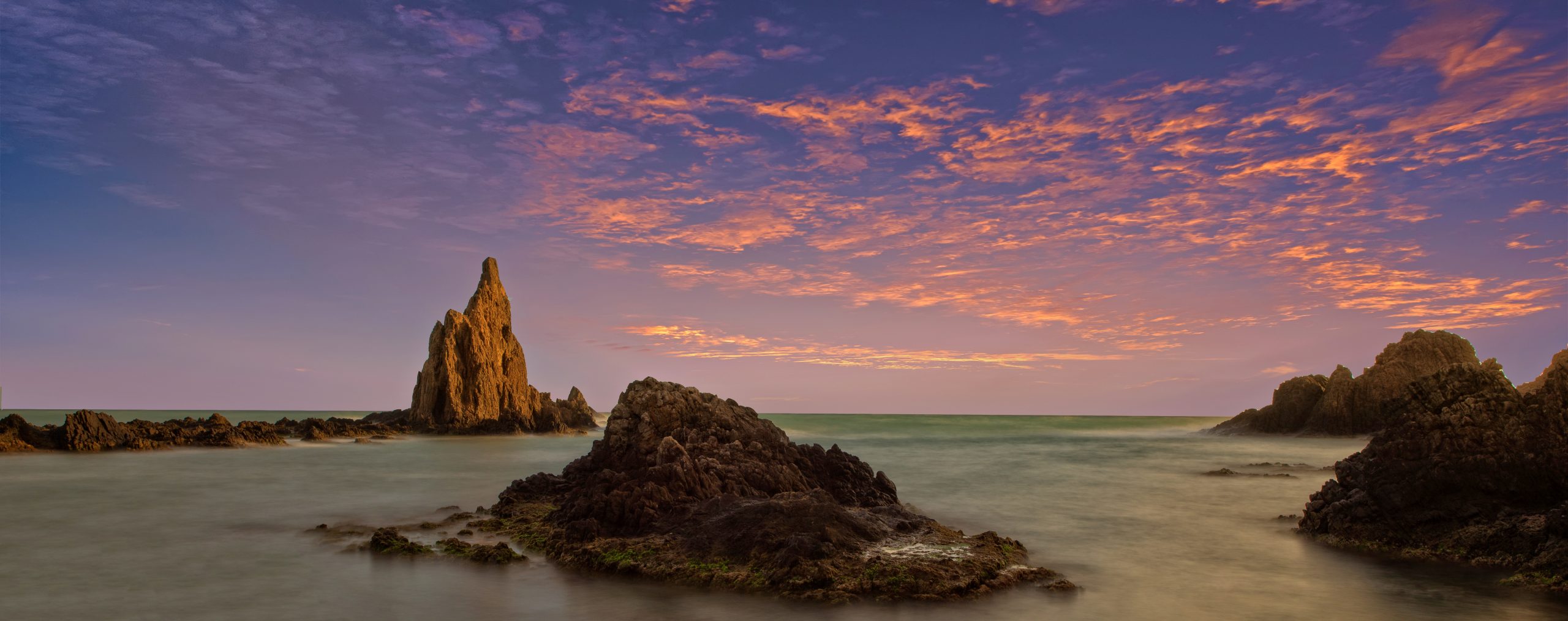 Amanecer en Cabo de Gata, Almería